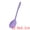 Purple, variant on Unique Bargains Silicone Non Stick Heat Resistant Cooking Spoon Pink 12.5x3.1in