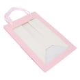 thumbnail image 3 of QIILU Sac Cadeau Transparent, Sac en Papier Réutilisable Durable Pliable avec Fenêtre Transparente pour Noël pour Mariages, 3 of 8