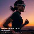 thumbnail image 6 of Bone Conduction Headphones Bluetooth 6.0 Open Ear Headphones with Dual Driver Sound, LED Safety Light, Game Mode & Dual Device Connection, IP67 Sport Headphone for Night Running, Cycling, Workout, 6 of 9