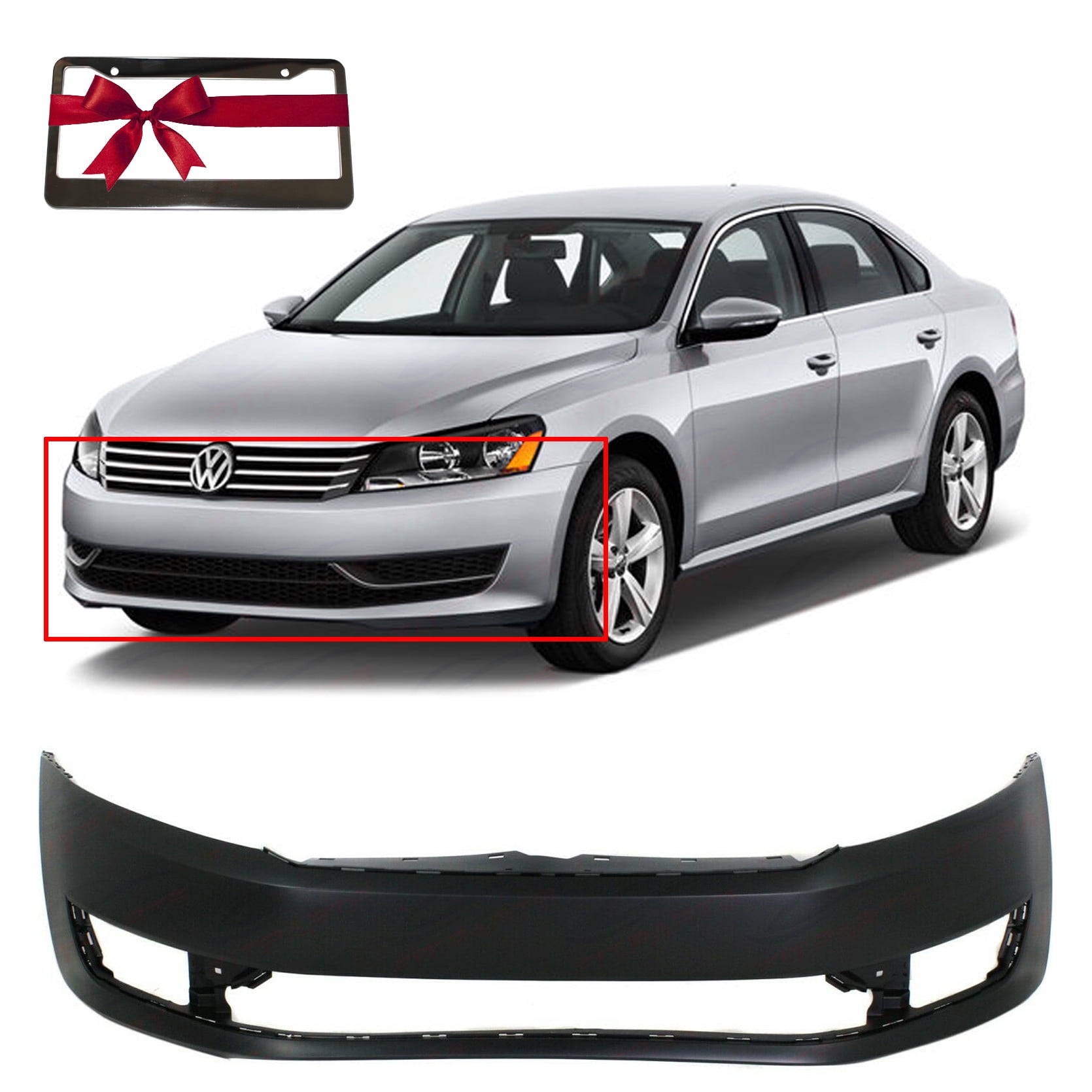 2015 passat front bumper
