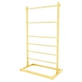 thumbnail image 1 of Rongfmy Ribbon Organizer 6 Layer Ribbon Holder for Craft Room Cake Shop Flower Store Gold, 1 of 9