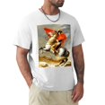 thumbnail image 1 of Camiseta de verano para hombre Camisa de algodón con cuello redondo de manga corta, 1 of 7