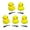 A, variant on Soumake 5Pcs Little Yellow Duck Decor Hairpin Cute Plush Duck Hair Clip Girl Spring Hair Pin Headdress Funny Christmas Gift Fashion