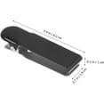 thumbnail image 3 of HUGFEGWE 3sets Cashier Box Clip Cash Tray Insert Clips Register Bill Clip Cash Drawer Money Clips Cash Holder Cash Clip Cash Register Clip Metal Clips for Cash Replacement Clip Black CA919-87069, 3 of 9