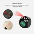 thumbnail image 6 of Digital Projection Alarm Clock with Weather Station, LCD Wall Projection Clock, Colorful LED Temperature Display, Multifunctional Alarm Clock for Home Bedroom Office, 6 of 7
