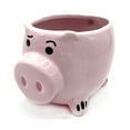 thumbnail image 4 of Taza de cerámica Jadeshay cerdo Rosa, 4 of 8
