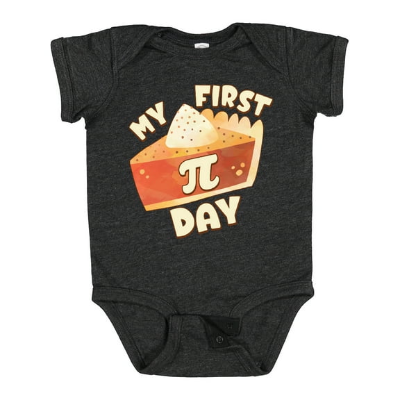 Inktastic My First Pi Day-pumpkin Pie Boys or Girls Baby Bodysuit