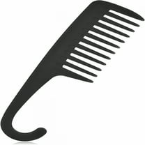 ACDANC Wide Tooth Hair Comb: Curly Detangler Women Styling Heat Resistant Anti Static Handgrip Shower Wet Plastic Natural