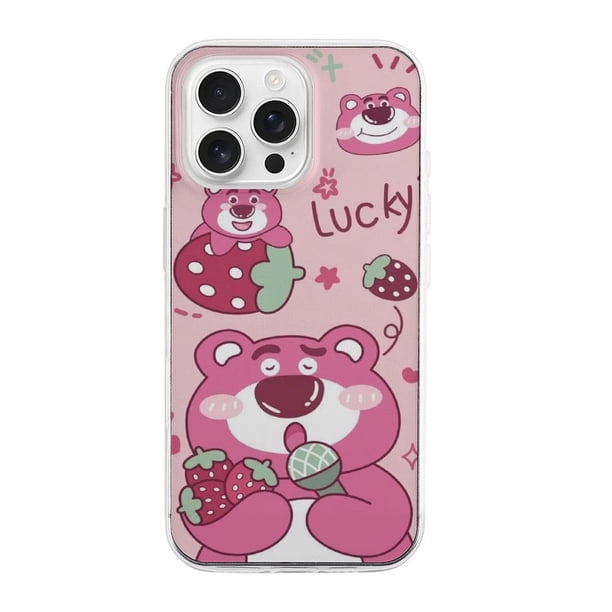 Funda Lotso de TPU para iPhone 16 Pro Max: ultrafina, a prueba de golpes, antiamarilleo, resistente a arañazos, compatible con carga inalámbrica, agarre mejorado, estilo transparente.