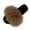 Brown, variant on Brown Ladies Versatile Indoor Home Fashionable Fall Winter Trendy Flat Soft Bottom Sandals Women'S Slides