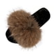 thumbnail image 2 of Xucatan Women's Plush Winter Slippers with Cute Decorations Cozy Fleece-Lined Indoor House Shoes, Non-Slip Comfortable Casual Flat Slides for Women Gift, 2 of 8