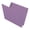 Lavender, variant on 14 pt Color Folders, Full Cut 2-Ply End Tab, Letter Size, 2 Fasteners in Pos #1 & #3, Pink (Box of 50)