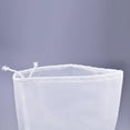 thumbnail image 3 of 75 Micron Nylon Straining Bag Fine Mesh Food Strainer Bag, Multi Purpose Food Grade Filter Bag for Nut Milk, Juice, Cold Brew, Home Brewing (2 Packs, 12.6" x 8.66"), 3 of 7
