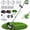 Green, variant on The Latest Small Portable Cordless Electric Lawn Mower/Lawn Cutter with 2 High-Capacity Lithium Batteries And 3 Types of Blades, Many Gifts, Multi-Function Weed Cutter for Yard and Garden(Green)