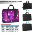 thumbnail image 2 of Zufioo Geometry Dash for Laptop Bag, Zippered Computer Shoulder Bag Messenger Bag Briefcase, Suitable for School, Work, Travel, 2 of 9