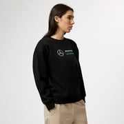 Mercedes AMG Petronas F1 Womens Crew Logo Sweatshirt