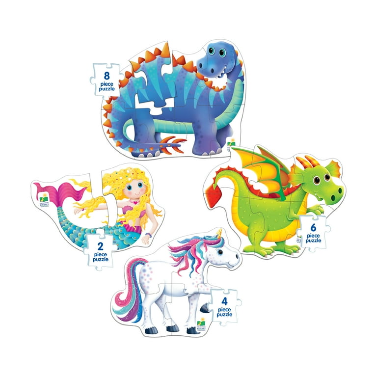 The Learning Journey My First Puzzles - 4 In A Box - Fantasy