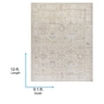 thumbnail image 6 of Livabliss x Becki Owens MarleneVintage Medallion Area Rug,9'1" x 12',Light Blue, 6 of 8