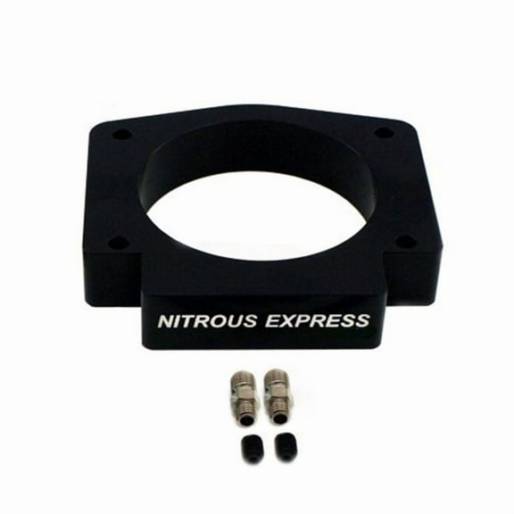 Nitrous Express NP933 102 mm 4-Bolt Express Left Side Nitrous Plate for 1997 Chevrolet Corvette Base