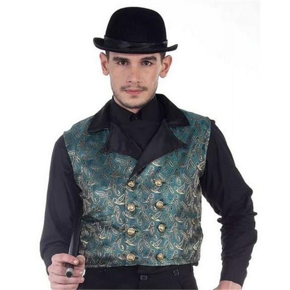 The Pirate Dressing C1341 Ezekiel Steampunk Vest- Medium