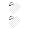 thumbnail image 2 of Maytalsory Stylus Tip Small Rubber Fluent Writing Hard Pen Nib No Scratches Easy Installment Lightweight Capacitive Touch Pen Point No.1 2Set, 2 of 6