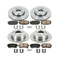 thumbnail image 3 of Power Stop Front and Rear Stock Replacement Brake Pad and Rotor Kit KOE6302, 3 of 8