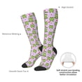 thumbnail image 4 of Naloa Happy Frogs1 Knee Socks, High Socks Long Stretchy Sock Women Knee High Stocking, Long Socks for Women, 4 of 6
