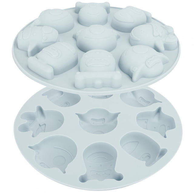 Molde para hornear DIY Jadeshay de silicona antiadherente 2 piezas