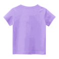 thumbnail image 6 of Hduncf Boy's Handsome Racing Car Print Short Sleeve Crewneck T-Shirts Top Tee Size 3-15 Years Toddler Boys T-shirt Purple 4 Years, 6 of 6