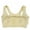 Beige, variant on Women's Front Closure Bra High Impact Sports Bras Yoga Running Bra