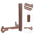 thumbnail image 2 of Miangastore Synthetic Material Plate And Dish Storage Brown 1Set 7.9X7.5X5.9In, 2 of 8