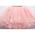thumbnail image 6 of Bmisegm Mesh Skirt Spring Children's with Nailed Beads Puffy Base Skirt for Girls Cute Skirts 01_Pink,2-3 Years, 6 of 8