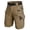 Brown, variant on Tactical Work Shorts for Men Outdoor Casual Military Combat Hiking Cargo Shorts with Multi-Pocket (No Belt) Green XL