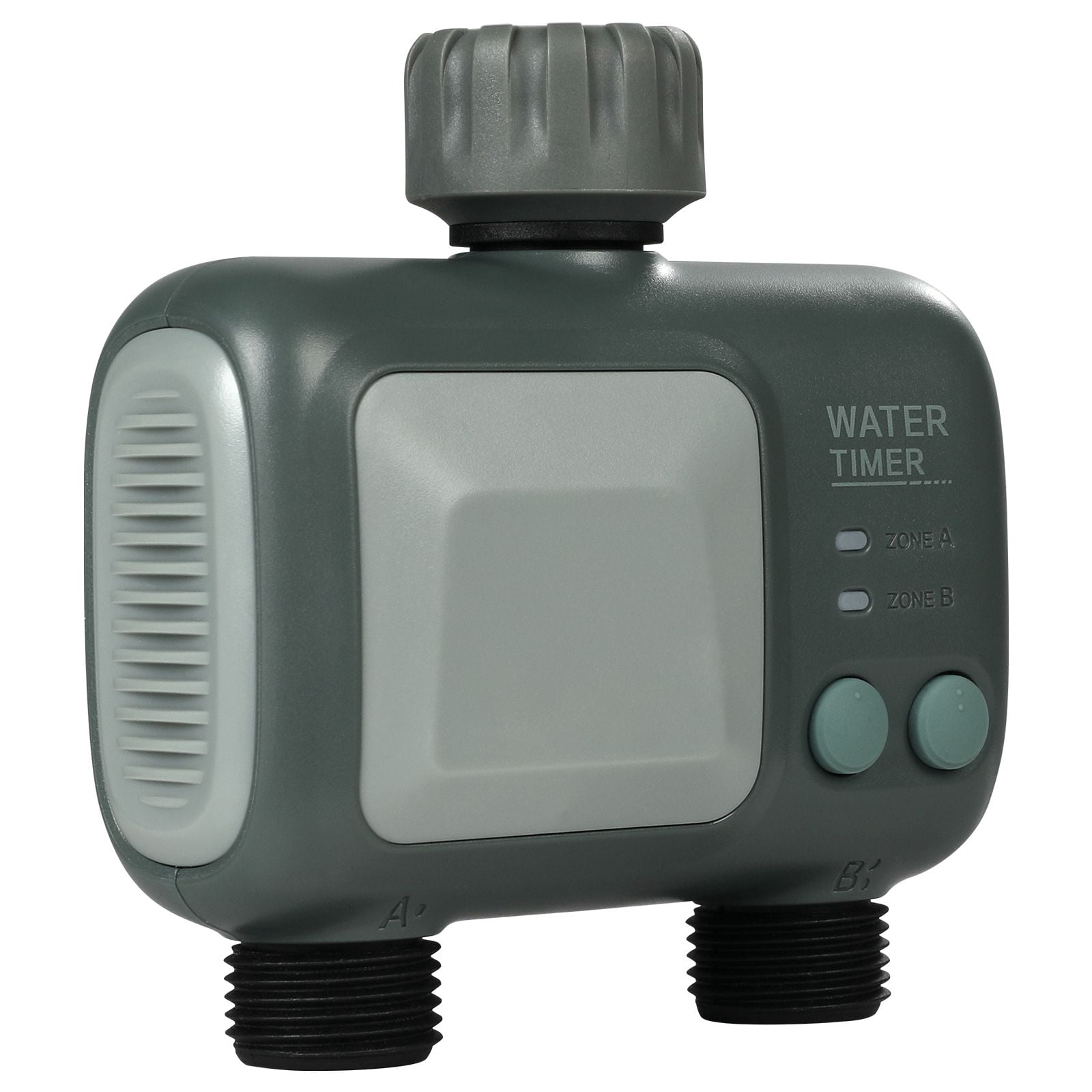 Smart WiFi Sprinkler Timer 2.4GHz Bluetooth App Control, Automatic Watering Schedule Programmable, Irrigation Timer for Garden Lawn Yard Plants