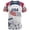 Red, variant on Mens National Team USA Soccer Jersey 2026 Football Patriotic Shirts Crew Neck Short Sleeve T Shirts Fan American Flag Graphic Tee Red 3XL