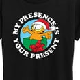 thumbnail image 3 of Garfield - My Presence Is Your Present - Women's Short Sleeve Graphic T-Shirt, 3 of 5