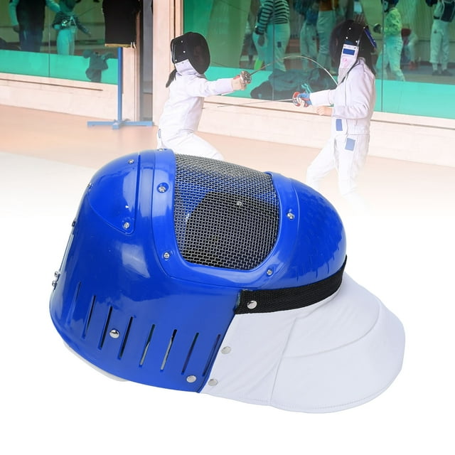 Kids Fencing Face Cover with Mesh Structure Robust Metal Mesh Suitable for Foil, Epee, and Sabre Disciplines