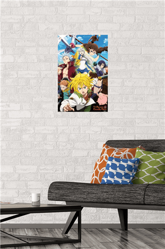 Poster, Quadro Seven Deadly Sins - Key Art 2 em