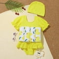 thumbnail image 2 of Gunia Baby Boy Girl Float Suit Dress Style Summer Pool Beach Water Play With Floater Floatation Swimsuit Yellow 4-5 Years, 2 of 5