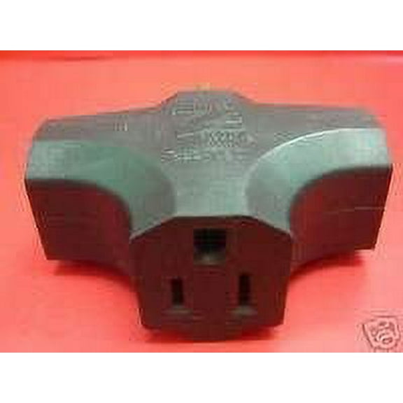 Leviton Commercial 3 to1 Outlet 522-060 Green Color