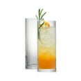 thumbnail image 4 of Elle Ribbed Highball Water Drinking Glasses [Set of 2], 4 of 6