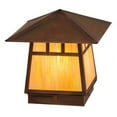 thumbnail image 4 of Meyda Tiffany 162022 Stillwater 13" Tall Pier Mount Post Light - Copper, 4 of 6