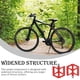 thumbnail image 3 of Naiovety Componentes de Pedal de bicicleta, accesorio profesional para ciclismo al aire libre, pedales de bicicleta antideslizantes, repuesto de pieza Ciclismo Rojo Naiovety OD024265-02, 3 of 6