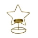 thumbnail image 1 of Fiudx Ofertas relámpago del día, solo en línea Candelabro con forma de vela de hierro con forma geométrica, decoración para interiores, 1 of 2
