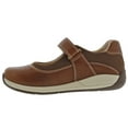 thumbnail image 4 of Drew Trust Women Comfort Mary Jane Shoes In Camel Leather, 4 of 7