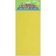 thumbnail image 2 of Unique Industries Yellow Solid Print Birthday Party Bags, 12 Count, 2 of 2