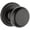Black, variant on Kwikset 720H Hancock Passage Door Knob Set - Black