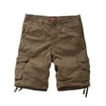 thumbnail image 6 of Matchstick Men's Cotton Cargo Shorts Loose Utility Outdoor Shorts with Multi Pockets, Sizes S-6XL, 6 of 7