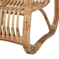 thumbnail image 6 of Baxton Studio Blanca Modern Bohemian Natural Rattan Accent Chair, 6 of 10
