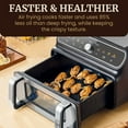 thumbnail image 5 of Elite Cuisine EAFL1000 11.5 QT Indoor Grill & Air Fryer Oven, 5 of 5